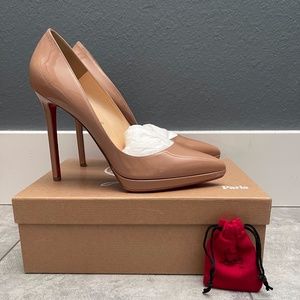 Chistian Louboutin Pigalle Plato 120mm Size 41